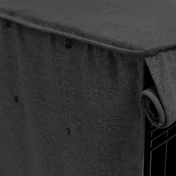Friends Forever Small Crate Cover for 30in Crates - Grey - Picture 4 of 7